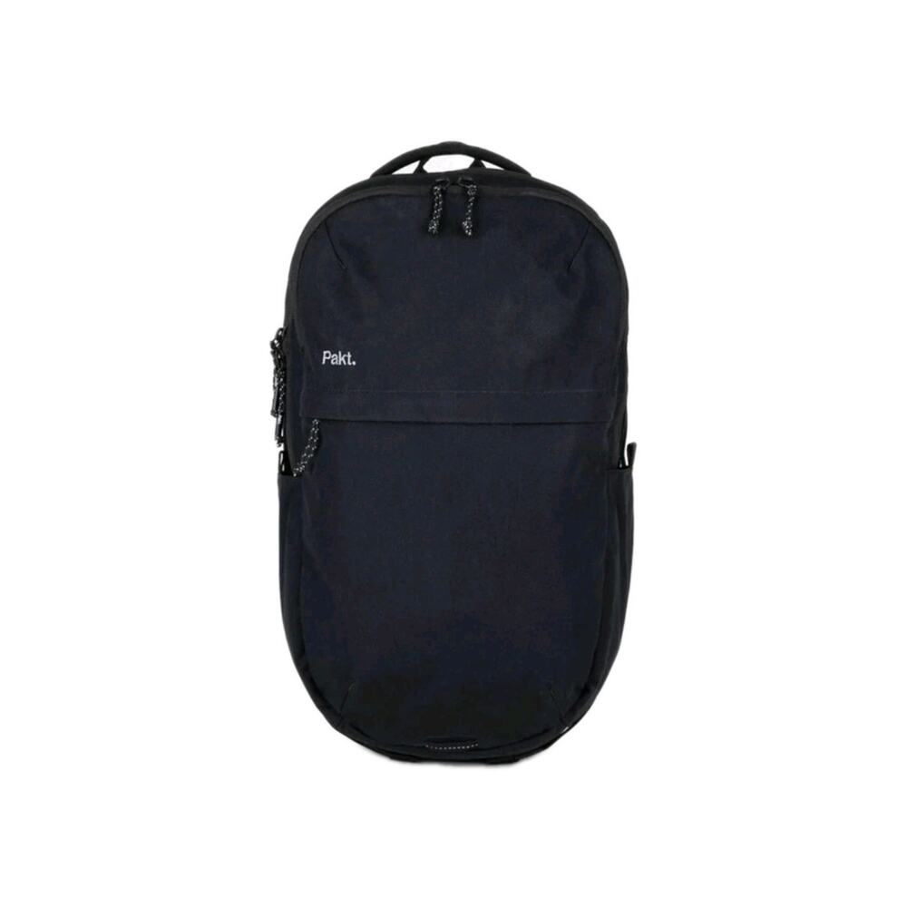 Pakt Black Backpack Laptop Multiple Compartments Adjustable Straps 15L